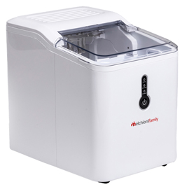 Macchina del ghiaccio cubik - con compressore - 120 w - bianco - melchioni
