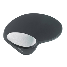 Mousepad con poggiapolsi - gel - nero - kensington