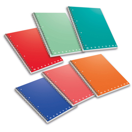 Maxiquaderno spiralato a4 s/fori 1rigo 70fg 80gr monocromo