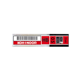 Micromine - mina 0,5mm - gradazione hb - koh i noor - astuccio 12 mine