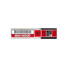 Micromine - mina 0,7mm - gradazione b - koh i noor - astuccio 12 mine