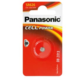 Micropila sr626 - ossido argento - panasonic - blister 1 pezzo