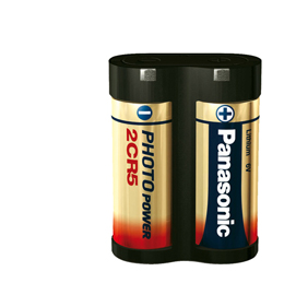 Micropila 2cr5 photo - litio - panasonic - blister 1 pezzo