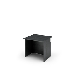 Modulo reception prestige disabili senza sopralzo - 80x97,5x72 cm - nero venato/bianco - artexport