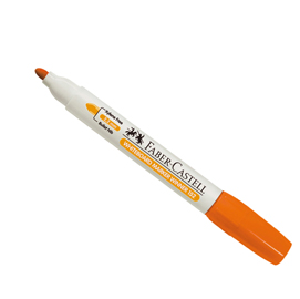 Marcatore whiteboard marker winner 152 - punta 2,2mm - arancio - faber castell