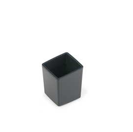 Mini cestino coffee point - 10x7,9x7,9 cm - abs - nero - durable