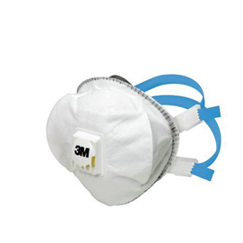 Mascherina 8825+ premium ffp2 - con valvola - monouso - 3m - conf. 5 pezzi