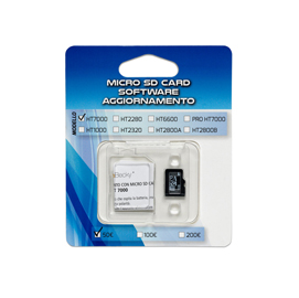 Micro sd card aggiornamento holenbecky ht1000