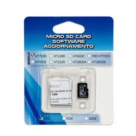 Micro sd card aggiornamento holenbecky ht2280
