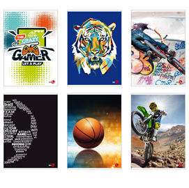 ***>maxiquaderno a4 40fg+2 80gr 1rigo bambino 2018 bm