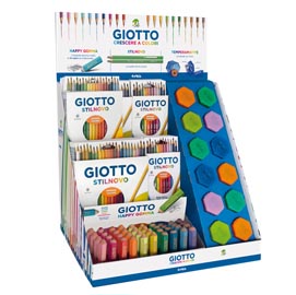 Matite colorate stilnovo - accessori assortiti - giotto