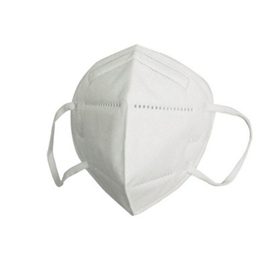 Mascherina ffp2/kn95 - pieghevole - senza valvola - bianco