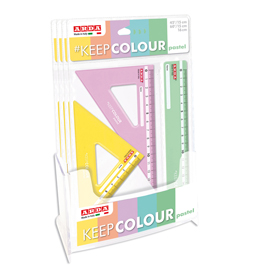 Mini-kit - colori pastel assortiti - arda - espositore da banco con 10 mini-kit