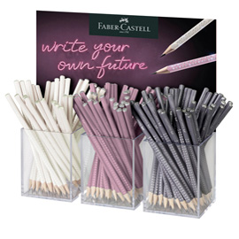 Matite sparkle - colori assortiti - faber-castell - set 48 x 3 pezzi