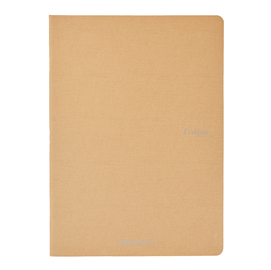 Maxiquaderno ecoqua original pm - a4 - 90 gr - 1 rigo - 40 fogli - bruno - fabriano