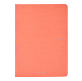 Maxiquaderno ecoqua original pm - a4 - 90 gr - 1 rigo - 40 fogli - flamingo - fabriano