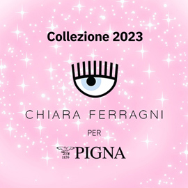 Matita grafite chiara ferragni collezione 2023 - argento - pigna - conf. 3 pezzi