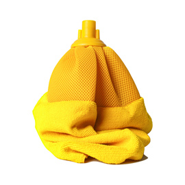 Mop tornado - 123 gr - microfibra con rete - giallo - la briantina professional