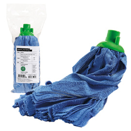 Mop falcon - 200 gr - microfibra - verde - perfetto