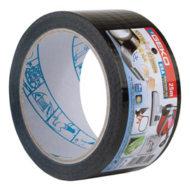 Nastro telato americano usa premium 50mmx25mt nero geko