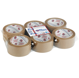 Nastro adesivo pvc 330 - 50 mm - avana - eurocel - rotolo da 66 mt