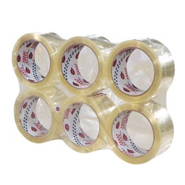 Nastro adesivo pp 36nn - 50 mm - trasparente - eurocel - rotolo da 66 mt