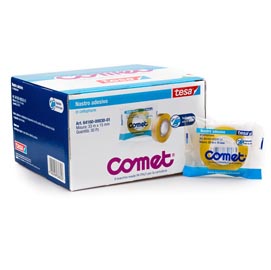 Nastro adesivo - 33 mt x 15 mm - cellophane - trasparente - comet