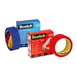 Nastro antieffrazione scotch® secure tape - blu - larghezza 35 mm - lunghezza 33 m