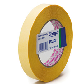 Nastro biadesivo - 50 mt x 19 mm - trasparente - comet®