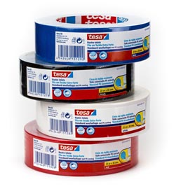 Nastro adesivo telato - 38 mm x 25 m - bianco - tesa®