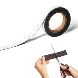 Nastro magnetico - scrivibile - 30 mm - durable - rotolo da 5 m