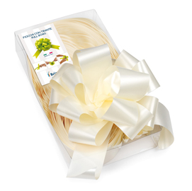 Nastri strip 6800 - in polipropilene - avorio 25 - per fiocco autocomponibile - 50mm - diametro 20cm - brizzolari