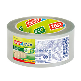 Nastro adesivo tesapack eco - ultra strong ecologo - 66 m x 50 mm - trasparente - tesa