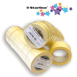 Nastro adesivo in carta - 50 mm x 50 m - beige - starline