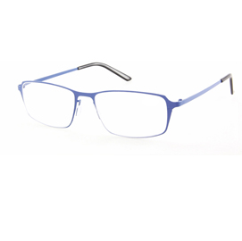 Occhiale titan - diottrie +1,50 - metallo - blu - lookkiale