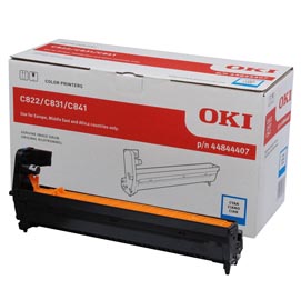 Oki - tamburo - ciano - c822/831/841 - 44844407 - 30.000 pag