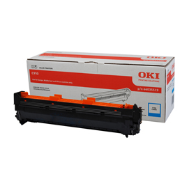Oki - tamburo - ciano - c910 - 44035519 - 20.000 pag
