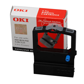 Oki - nastro - nero - 520 521 - 09002315 - 4.000.000 caratteri
