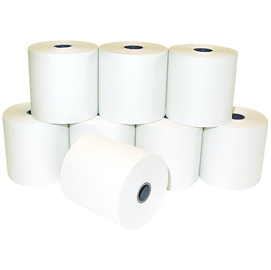 Olivetti - confezione 10 rotoli carta termica - 57 mm x 47 mt - b0410k