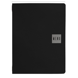 Porta menu' a4 talk nero 24,3x31,6cm stilcasa