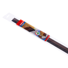 Paraspifferi per porte in pvc rigido marrone 100cm staff geko