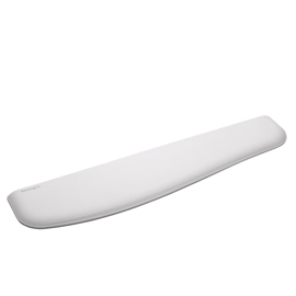 Poggiapolsi ergosoft - per tastiere sottili - bianco - kensington