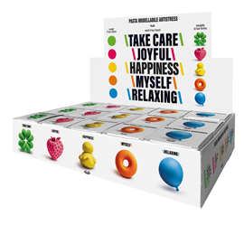 Pasta modellabile antistress - colori assortiti - didò