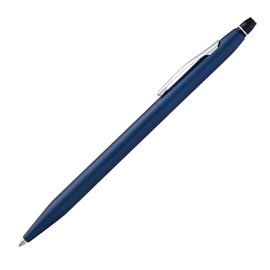 Penna sfera click - punta m - fusto blu - cross