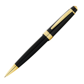 Penna roller bailey light - punta f - fusto nero - cross