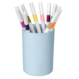 Portapenne 500 first - Ø 7,5 x h10,5 cm - azzurro chiaro - cep