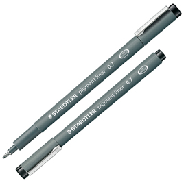 Pennarello pigment liner 308 - nero - 0,7mm - staedtler