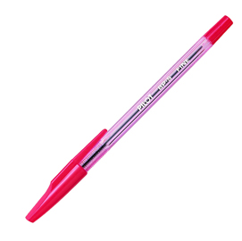 Penna a sfera bp s  - punta fine 0,7mm - rosso - pilot