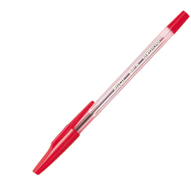 Penna a sfera bp s  - punta media 1,0mm - rosso - pilot