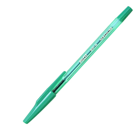 Penna a sfera bp s - punta media 1,0mm - verde  - pilot